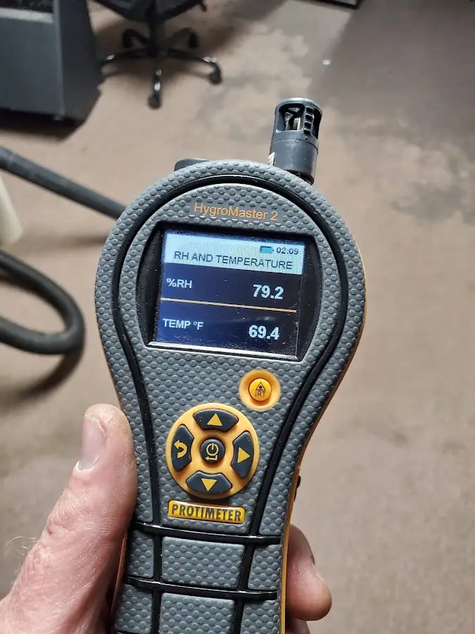 Moisture meter humidity assessment for Fire & Smoke Damage Restoration in Casper